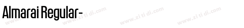 Almarai Regular字体转换 Almarai Regular字体转换